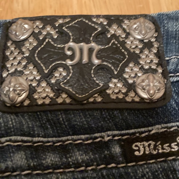 Miss Me Sequin Pocket Skinny Jeans - Picture 7 of 9